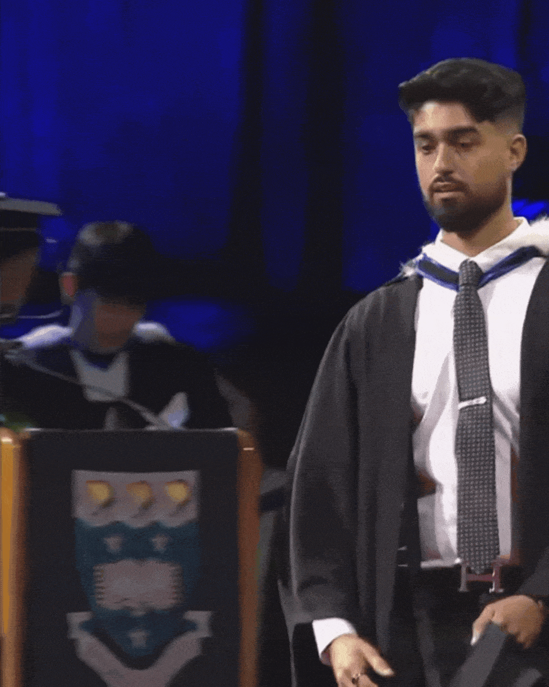 Jason Poonia at his Computer Science graduation